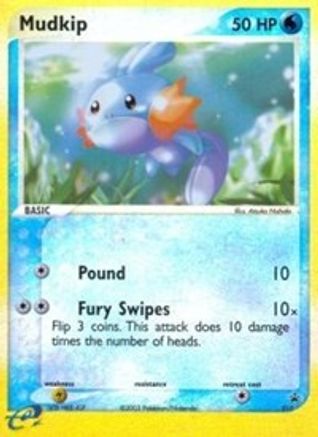 Mudkip 10/40 - Nintendo Black Star Promos Reverse Holofoil