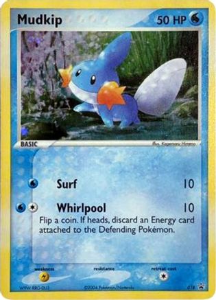 Mudkip 18/40 - Nintendo Black Star Promos Holofoil