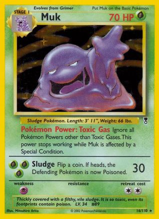 Muk 16/110 - Legendary Collection Reverse Holofoil