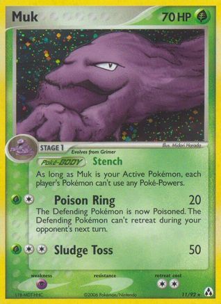 Muk 011 - Legend Maker Reverse Holofoil - Holo Rare