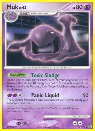 Muk (56/132) - Secret Wonders Reverse Holofoil - Uncommon