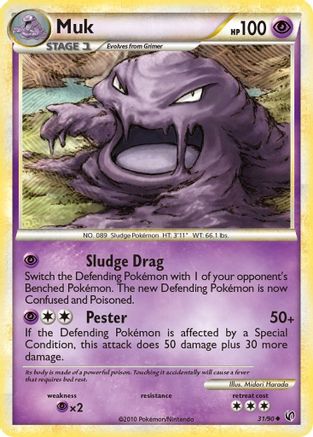 Muk - 031/90 - Undaunted Reverse Holofoil