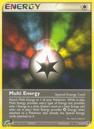 Multi Energy 093/100 - Sandstorm Normal - Rare