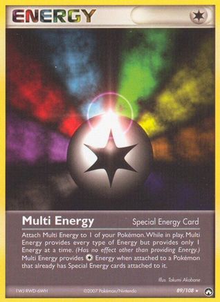 Multi Energy 89/108 - Power Keepers Reverse Holofoil