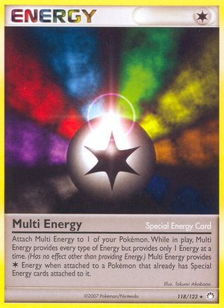 Multi Energy 118/123 - Mysterious Treasures Reverse Holofoil