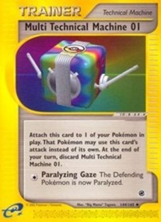 Multi Technical Machine 01 144 - Expedition Reverse Holofoil - Uncommon