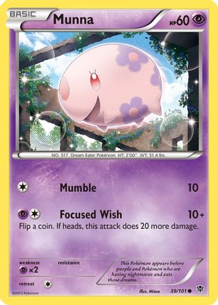 Munna (39/101) - Plasma Blast  - Common