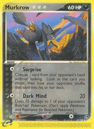 Murkrow 047/100 - Sandstorm Normal - Uncommon
