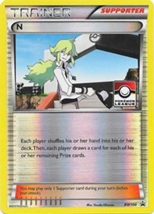 N (Supporter) BW100 - Black and White Promos Holofoil - Promo