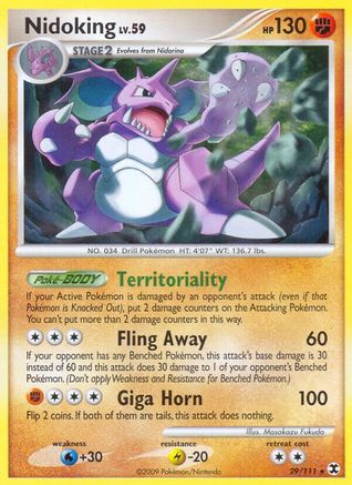 Nidoking - 029/111 - Rising Rivals Normal