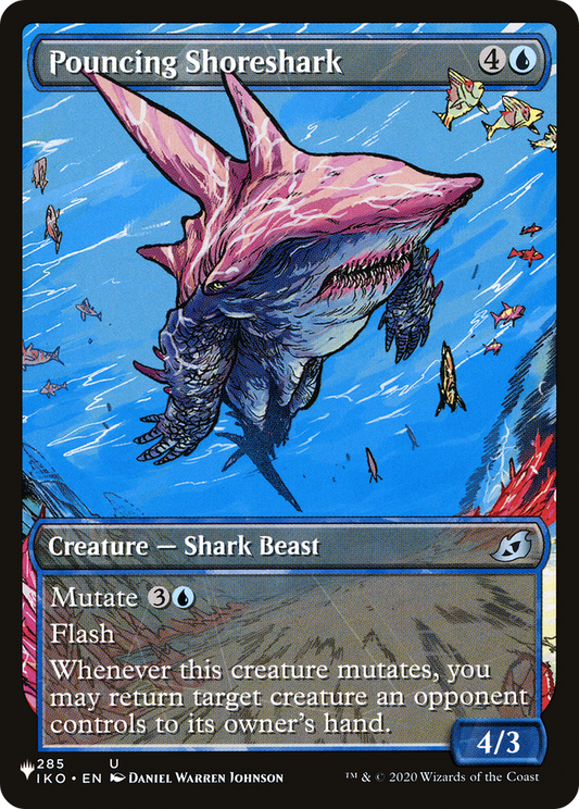 Pouncing Shoreshark (LIST-IKO-285) - The List: (Showcase)