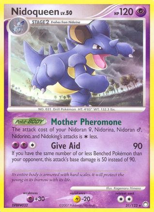 Nidoqueen (31/123) - Mysterious Treasures  - Rare