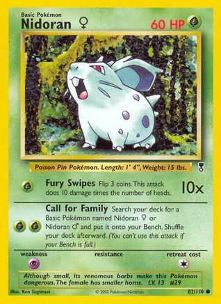 Nidoran F 082/110 - Legendary Collection Normal - Common