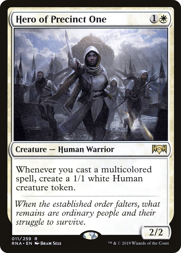 Hero of Precinct One  (RNA-011) - Ravnica Allegiance Foil