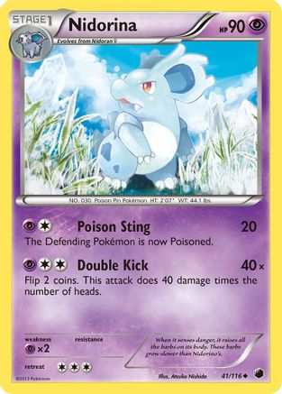 Nidorina (41/116) - Plasma Freeze  - Uncommon