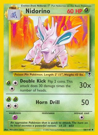 Nidorino 056/110 - Legendary Collection Normal - Uncommon
