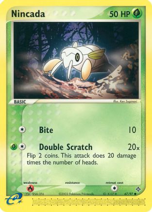 Nincada 067/97 - Dragon Normal - Common