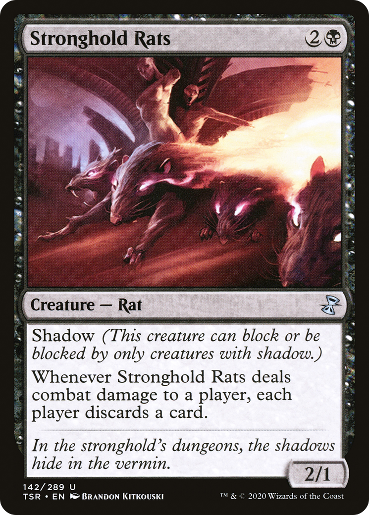 Stronghold Rats (TSR-142) - Time Spiral Remastered Foil