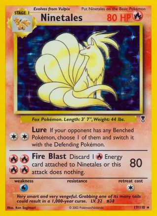 Ninetales 017/110 - Legendary Collection Reverse Holofoil - Holo Rare