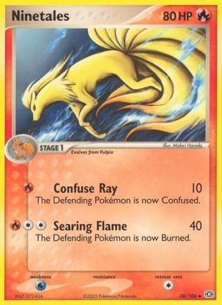 Ninetales 38/106 - Emerald Reverse Holofoil