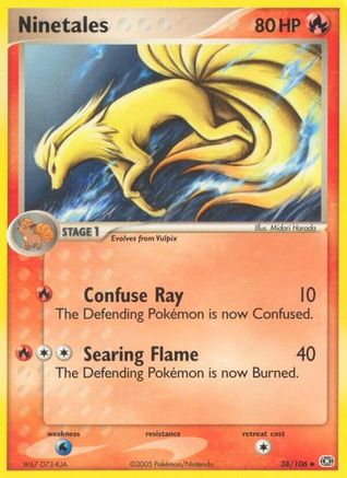 Ninetales (38/106) - Emerald  - Uncommon