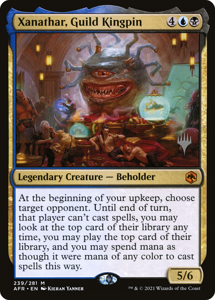 Xanathar, Guild Kingpin (PPAFR-239P) - Adventures in the Forgotten Realms Promos Foil (Promo Pack)