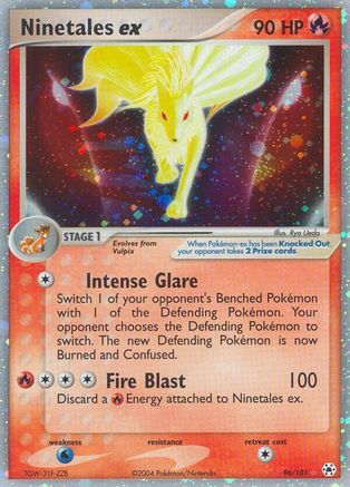 Ninetales ex 096 - Hidden Legends Holofoil - Ultra Rare