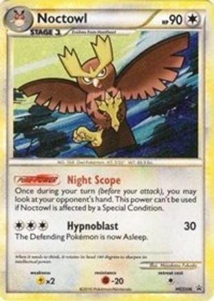 Noctowl HGSS06/25 - HGSS Black Star Promos Holofoil