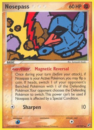 Nosepass 042 - Deoxys Normal - Uncommon