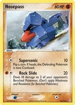 Nosepass - 025/110 - Holon Phantoms Reverse Holofoil