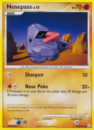 Nosepass (109/146) - Legends Awakened  - Common