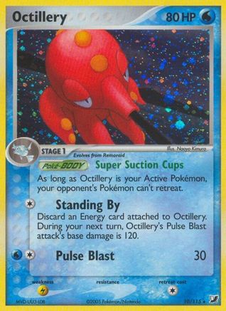 Octillery - 010/115 - Unseen Forces Reverse Holofoil