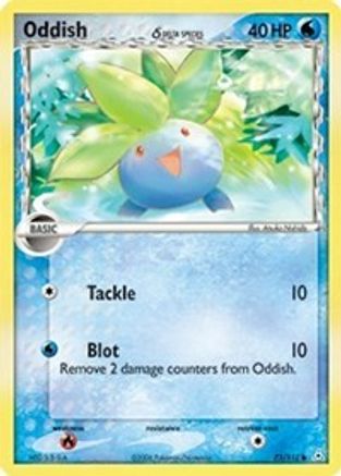 Oddish (Delta Species) - 073/110 - Holon Phantoms Normal