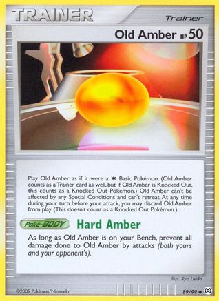 Old Amber 89/99 - Arceus