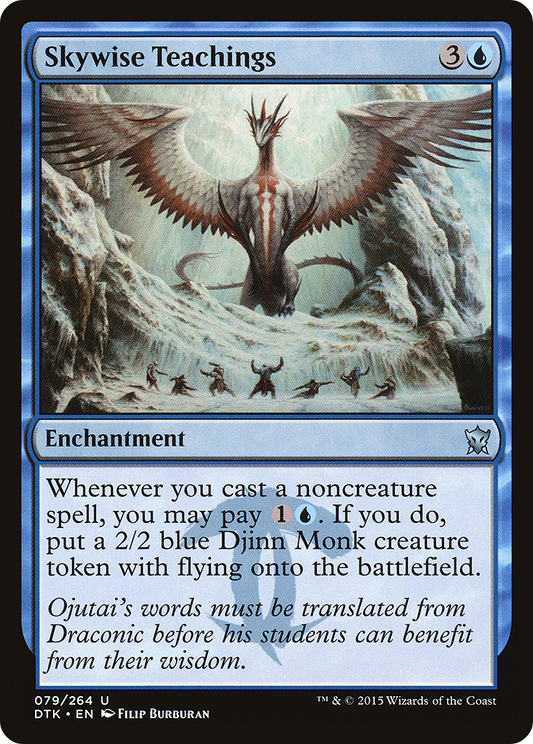 Skywise Teachings (DTK-079) - Dragons of Tarkir Foil