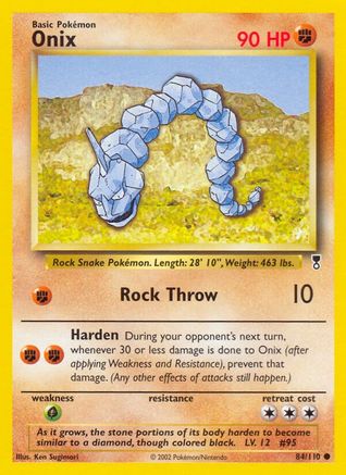 Onix 084/110 - Legendary Collection Reverse Holofoil - Common