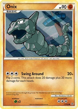 Onix 57/95 - HSUnleashed Reverse Holofoil