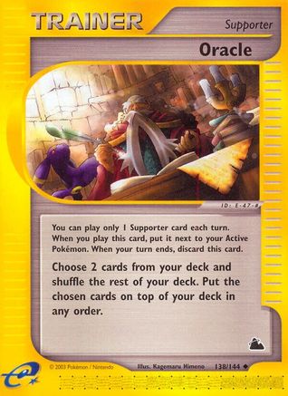 Oracle 138 - Skyridge Reverse Holofoil - Uncommon