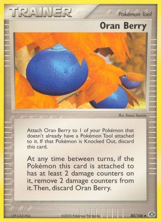 Oran Berry 80/106 - Emerald Reverse Holofoil