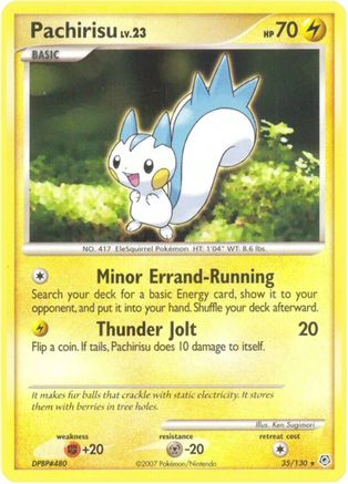 Pachirisu (35/130) - Diamond and Pearl  - Rare