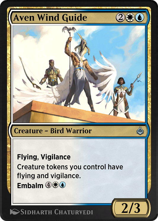 Aven Wind Guide (AKR-228) - Amonkhet Remastered