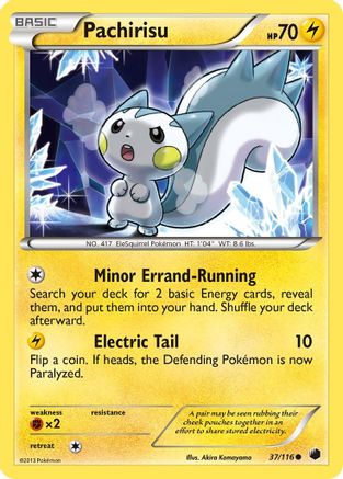 Pachirisu (37/116) - Plasma Freeze  - Common