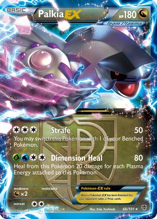 Palkia EX (Team Plasma) (66/101) - Plasma Blast Holofoil - Ultra Rare