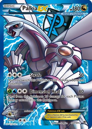 Palkia-EX 100/101 - Plasma Blast Holofoil