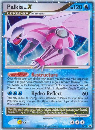 Palkia LV.X (DP18/56) - Diamond and Pearl Promos Holofoil - Promo
