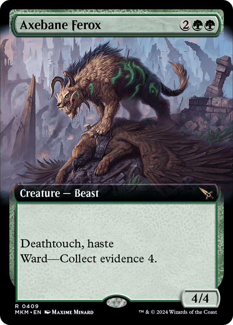 Axebane Ferox (MKM-409) - Murders at Karlov Manor: (Extended Art)