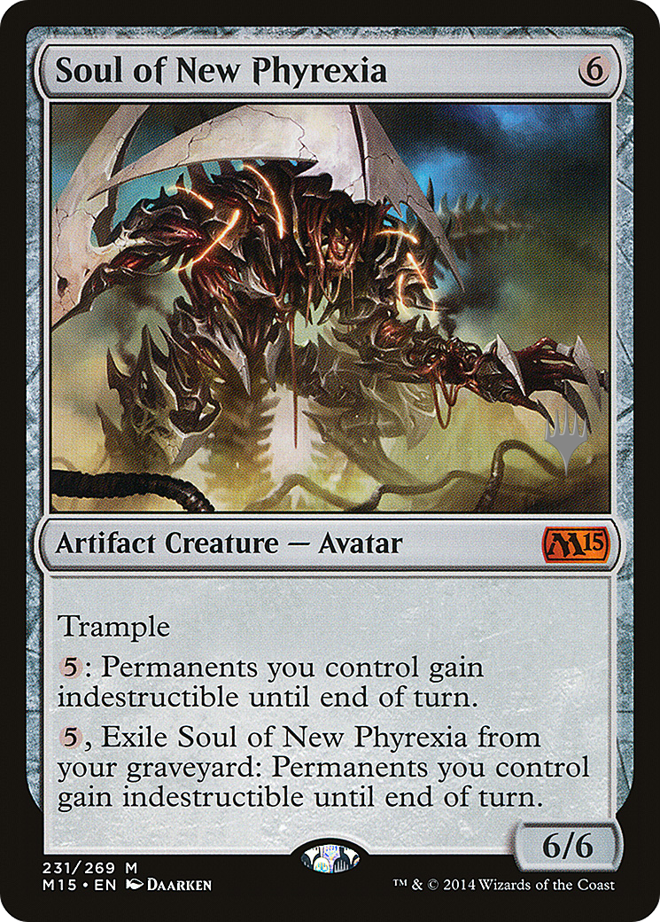 Soul of New Phyrexia (PM15-231P) - Magic 2015 Promos Foil