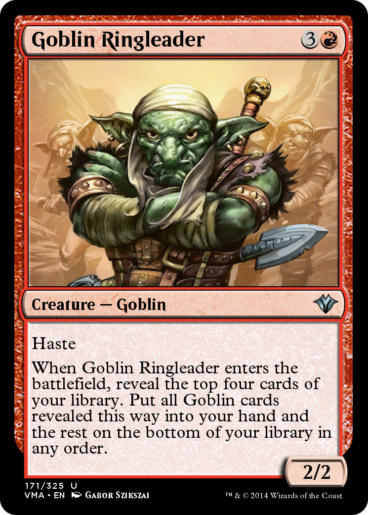 Goblin Ringleader (VMA-171) - Vintage Masters Foil