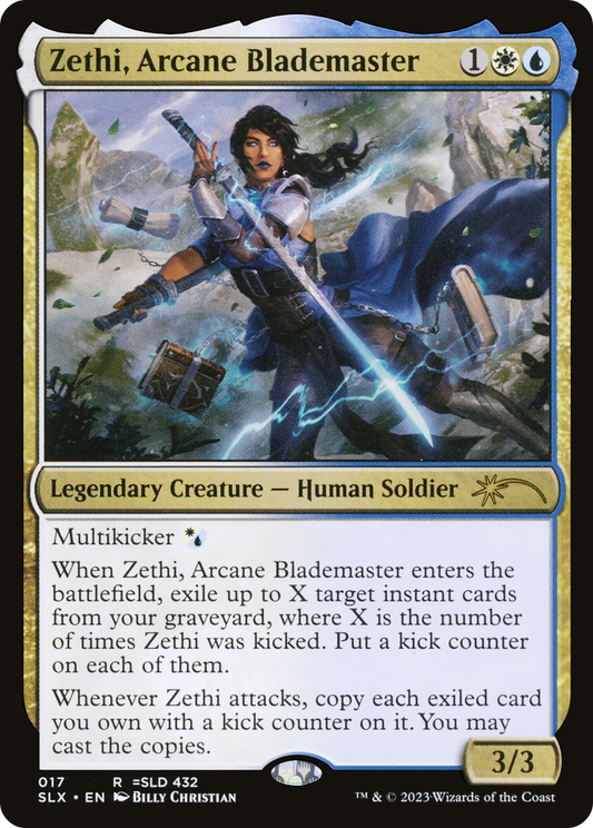 Zethi, Arcane Blademaster (SLX-017) - Universes Within