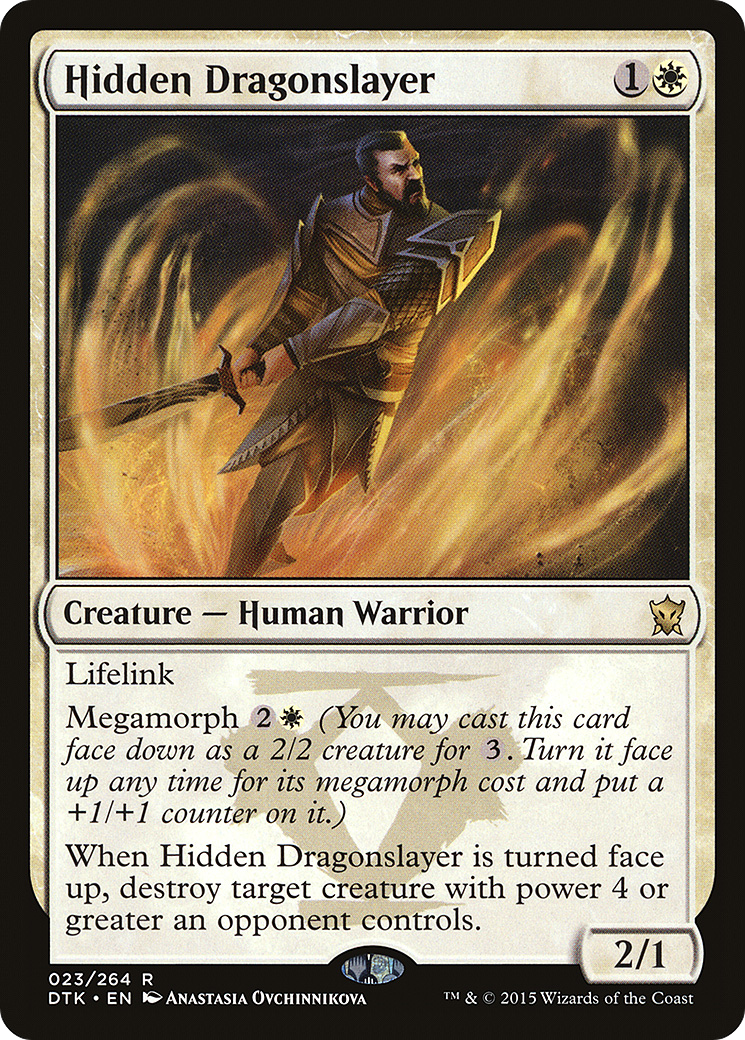 Hidden Dragonslayer (DTK-023) - Dragons of Tarkir